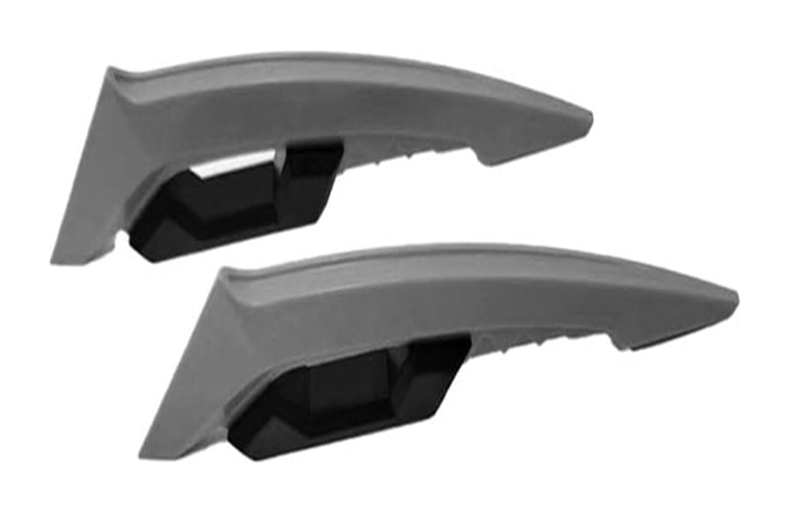 Seitliche Luftkanalabdeckung 2 Stücke Universal Motorrad Winglet Aerodynamische Spoiler Dynamische Flügel Dekoration Aufkleber Für Motorrad Roller Seitenluftkanal(Color-c) von GPNPCFMFVK
