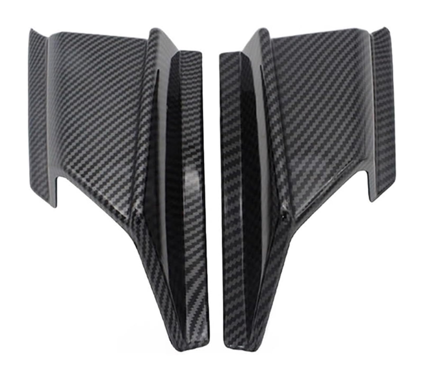 Seitliche Luftkanalabdeckung Für ADV150 ADV Motorrad Ändern Flügel Aerodynamische Seite Wind Fin Spoiler Front Verkleidung Schutz Flügel Abdeckung Zubehör Seitenluftkanal(Carbon Fiber p) von GPNPCFMFVK