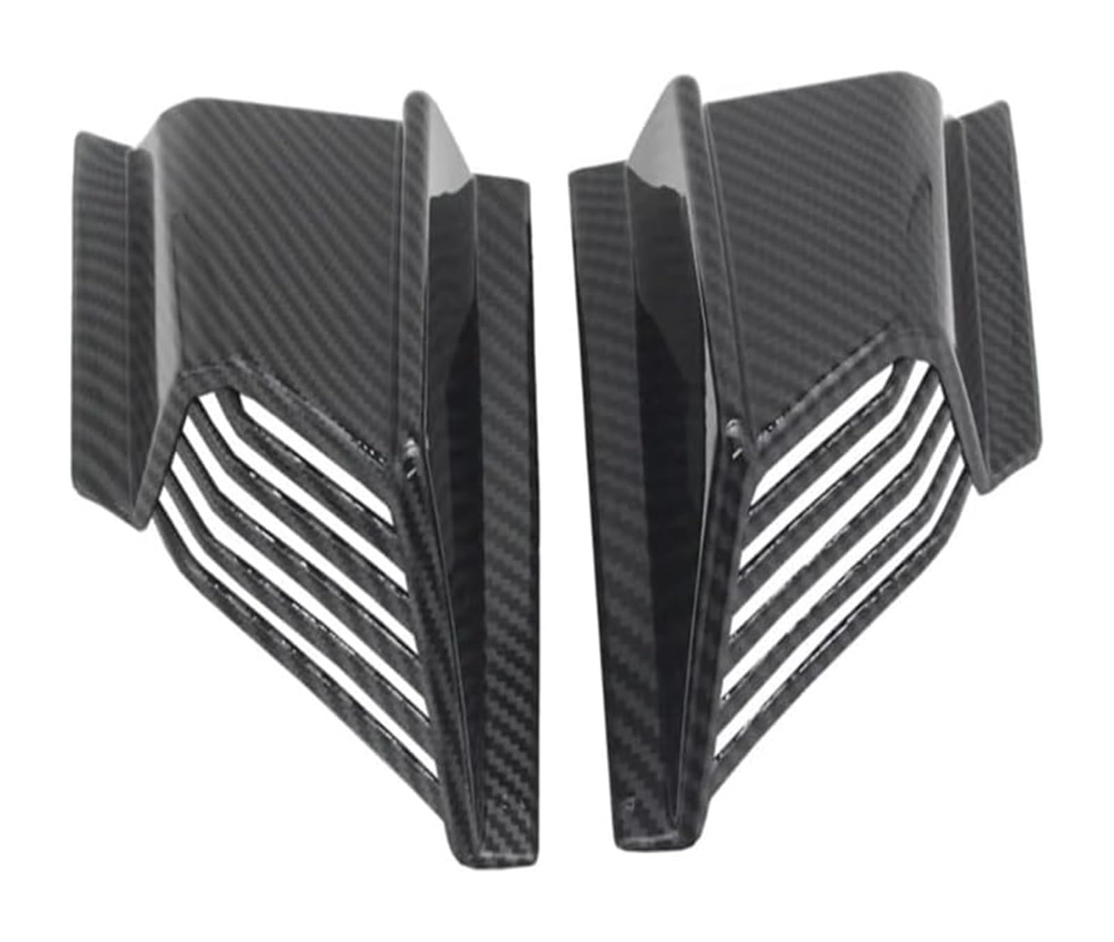 Seitliche Luftkanalabdeckung Für ADV160 Motorräder Vorderseite Spoiler Flügel Aerodynamische Flügel Set Motorrad Spoiler Flügel Seitenluftkanal(Carbon Fiber p) von GPNPCFMFVK