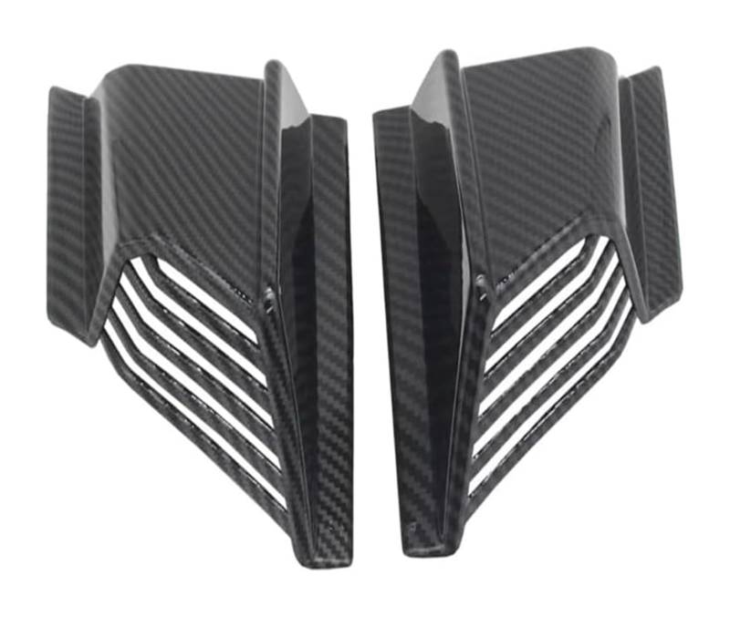 Seitliche Luftkanalabdeckung Für ADV160 Motorräder Vorderseite Spoiler Flügel Aerodynamische Flügel Set Motorrad Spoiler Flügel Seitenluftkanal(Carbon Fiber p) von GPNPCFMFVK