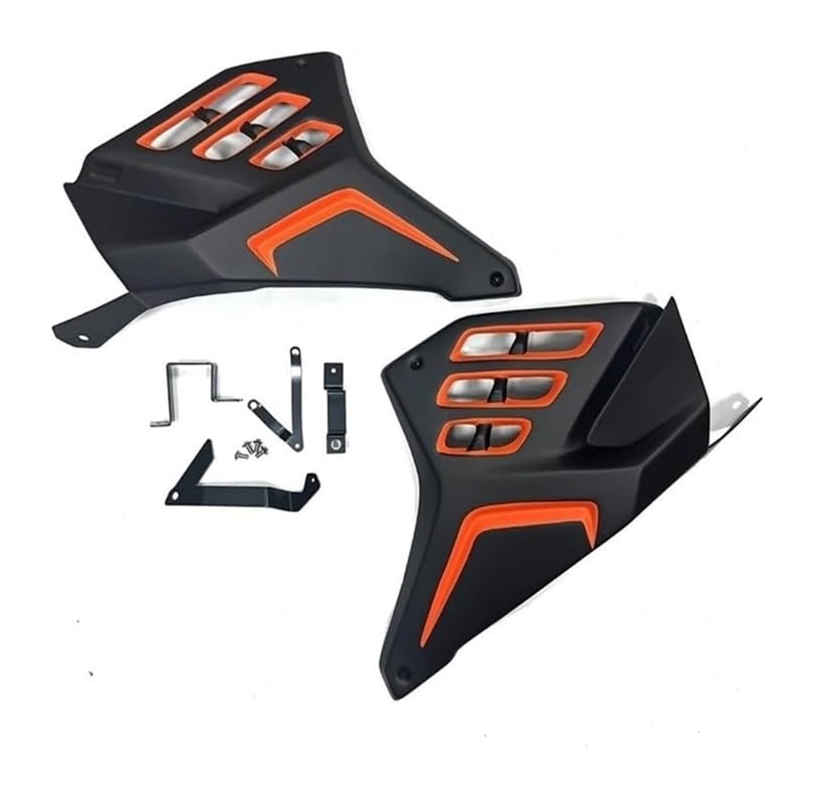 Seitliche Luftkanalabdeckung Für CBR650R Für CBR 650R 2019-2023 Motorrad Rahmen Spoiler Seite Gugel Abdeckung Panel Sitz Seite Verkleidung Seitenluftkanal(Matte orange 01) von GPNPCFMFVK
