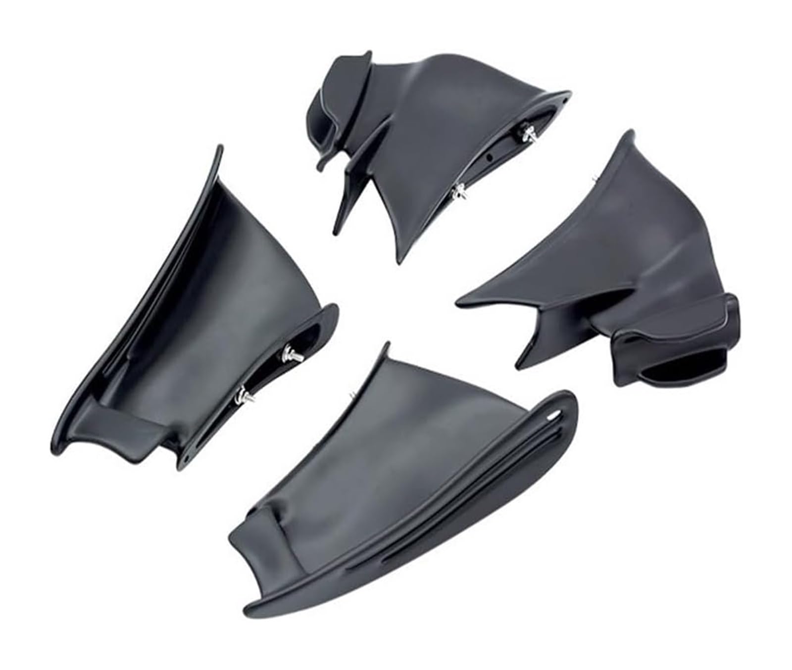 Seitliche Luftkanalabdeckung Für D&ucati Für Pan&igale V2 V2S 2020-2023 Motorrad Winglet Vorne Aerodynamische Seite Flügel Spoiler Verkleidung Zubehör Seitenluftkanal(Carbon Fiber Color) von GPNPCFMFVK