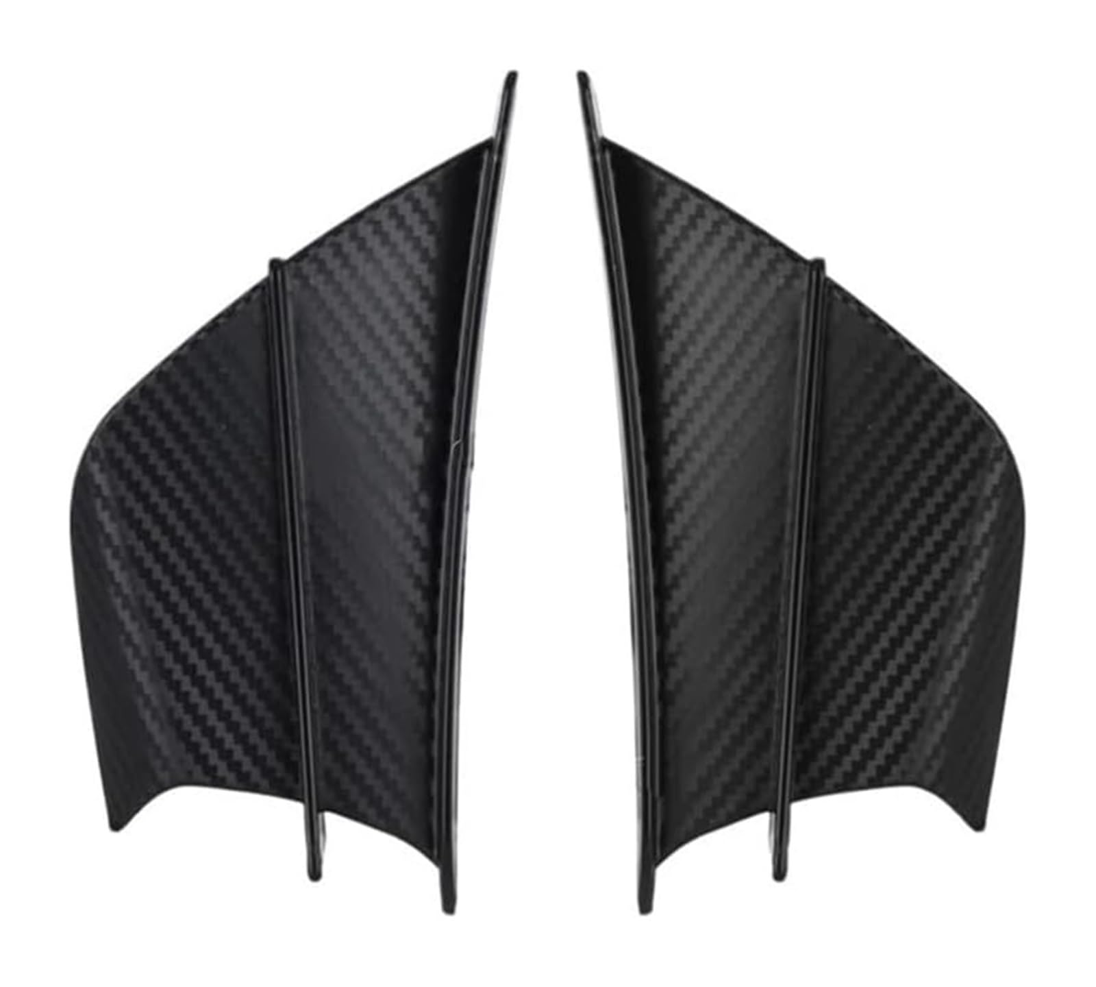 Seitliche Luftkanalabdeckung Für GSR750 Für Burgman650 Für VStrom1000 650 Motorrad Universal Aerodynamische Spoiler Flügel Kit Feste Winglet Verkleidung Seitenluftkanal(S) von GPNPCFMFVK