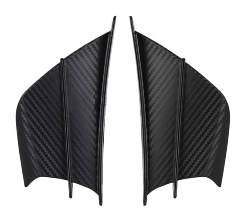 Seitliche Luftkanalabdeckung Für GSR750 Für Burgman650 Für VStrom1000 650 Motorrad Universal Aerodynamische Spoiler Flügel Kit Feste Winglet Verkleidung Seitenluftkanal(S) von GPNPCFMFVK