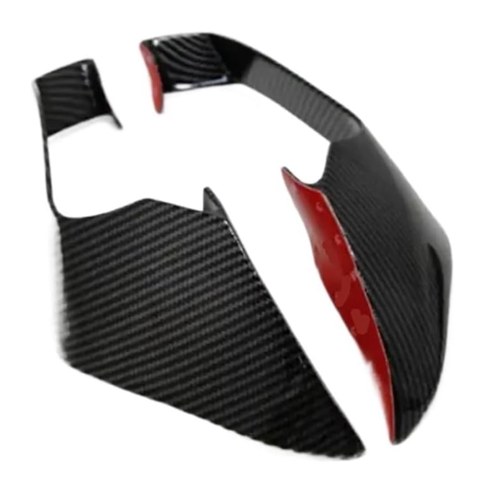 Seitliche Luftkanalabdeckung Für K&awasaki Für Ninja ZX10R 2016-2021 Motorrad Fixed Wing Aerodynamische Seitenflügel Spoiler Verkleidungszubehör Seitenluftkanal(ABS Carbon Fibre) von GPNPCFMFVK