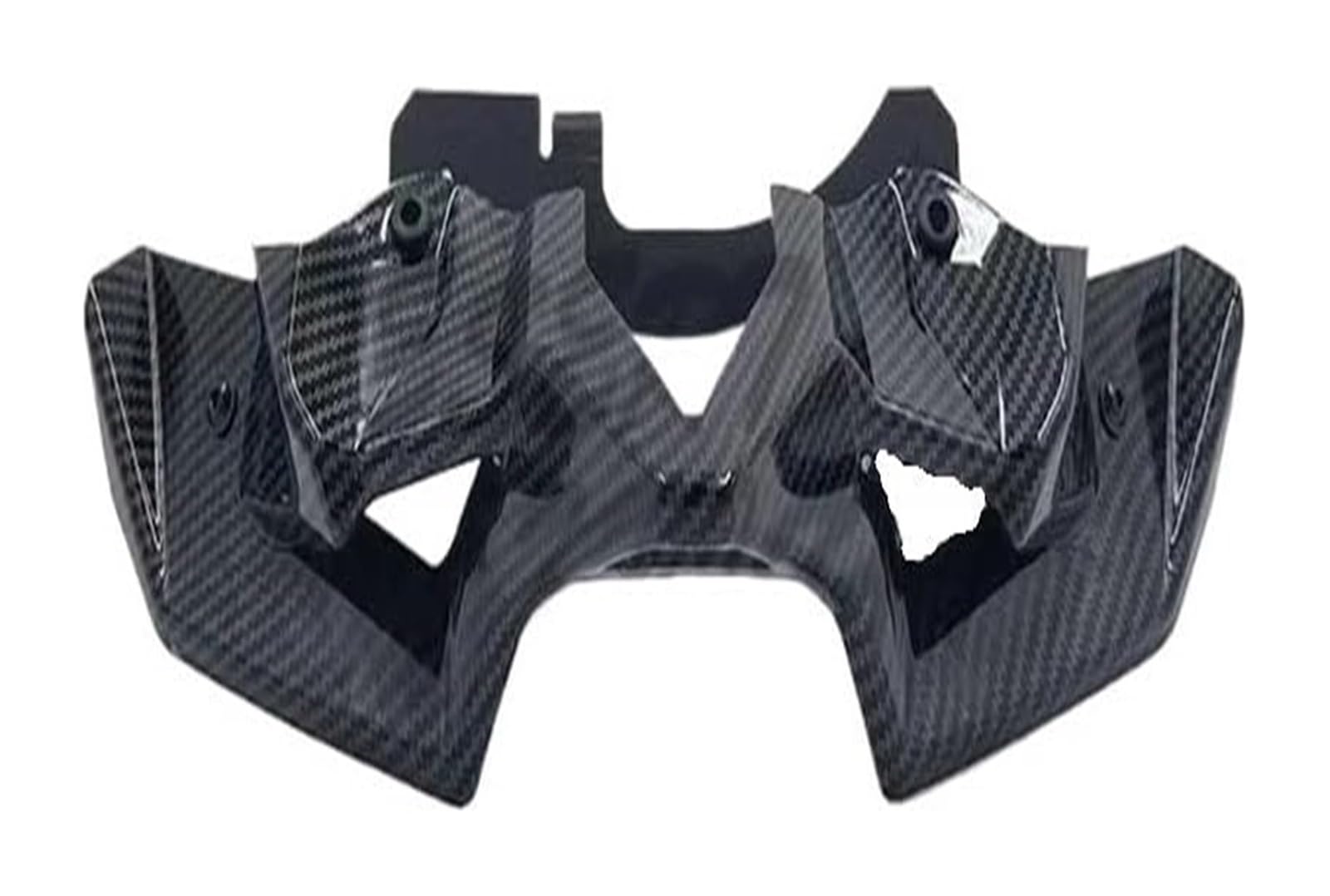 Seitliche Luftkanalabdeckung Für K&awasaki Für Z900 Für SE 2020-2023 Motorrad Frontspoiler Winglet Aerodynamischer Flügel Kit Spoiler Seitenluftkanal(Barbon Fiber) von GPNPCFMFVK