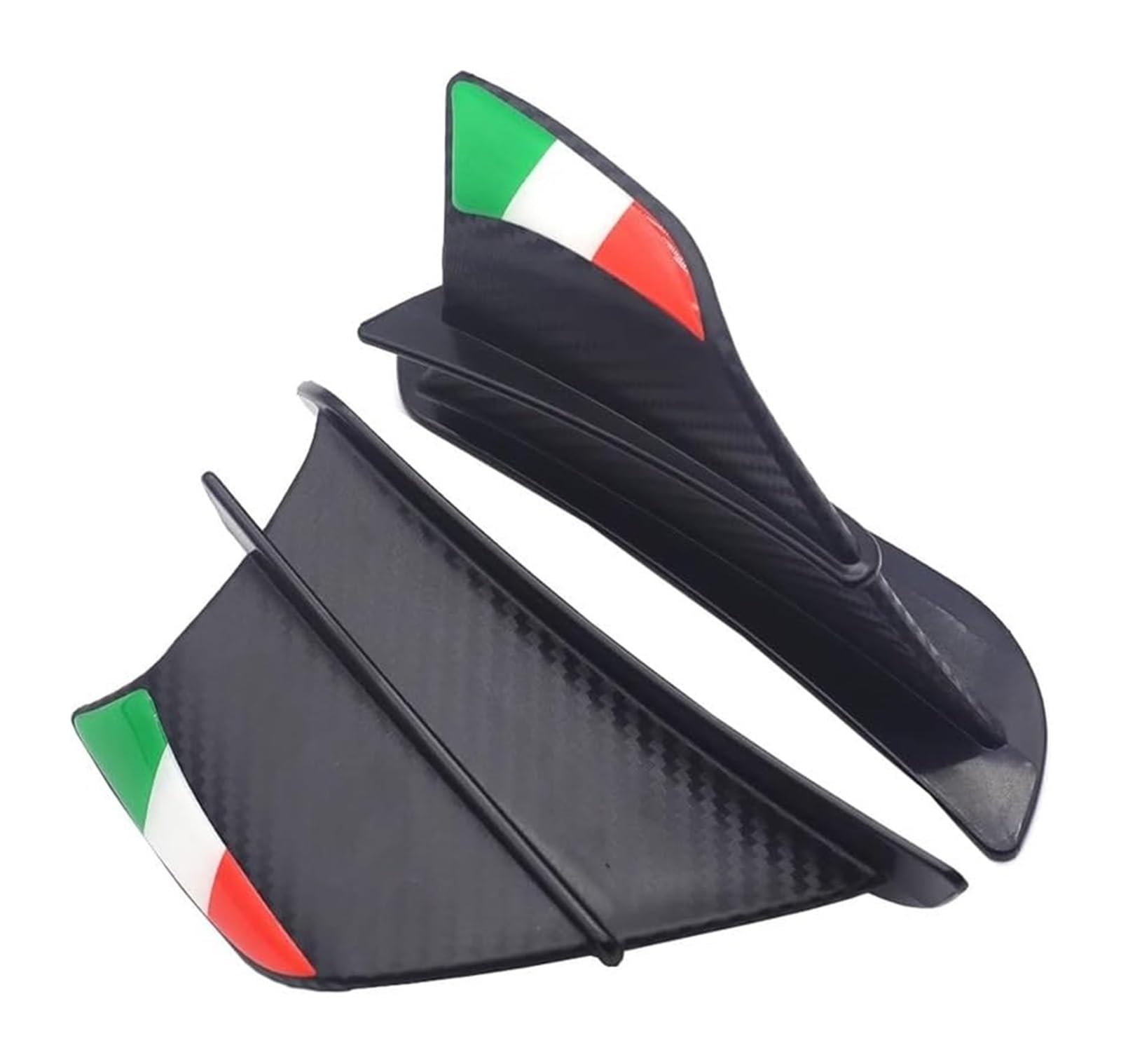 Seitliche Luftkanalabdeckung Für VFR800 VFR800F VFR1200 VFR1200F 1200 Für CROSSTOURER MAGNA750 Motorrad Winglets Aerodynamische Flügel Kit Spoiler Zubehör Seitenluftkanal(B) von GPNPCFMFVK
