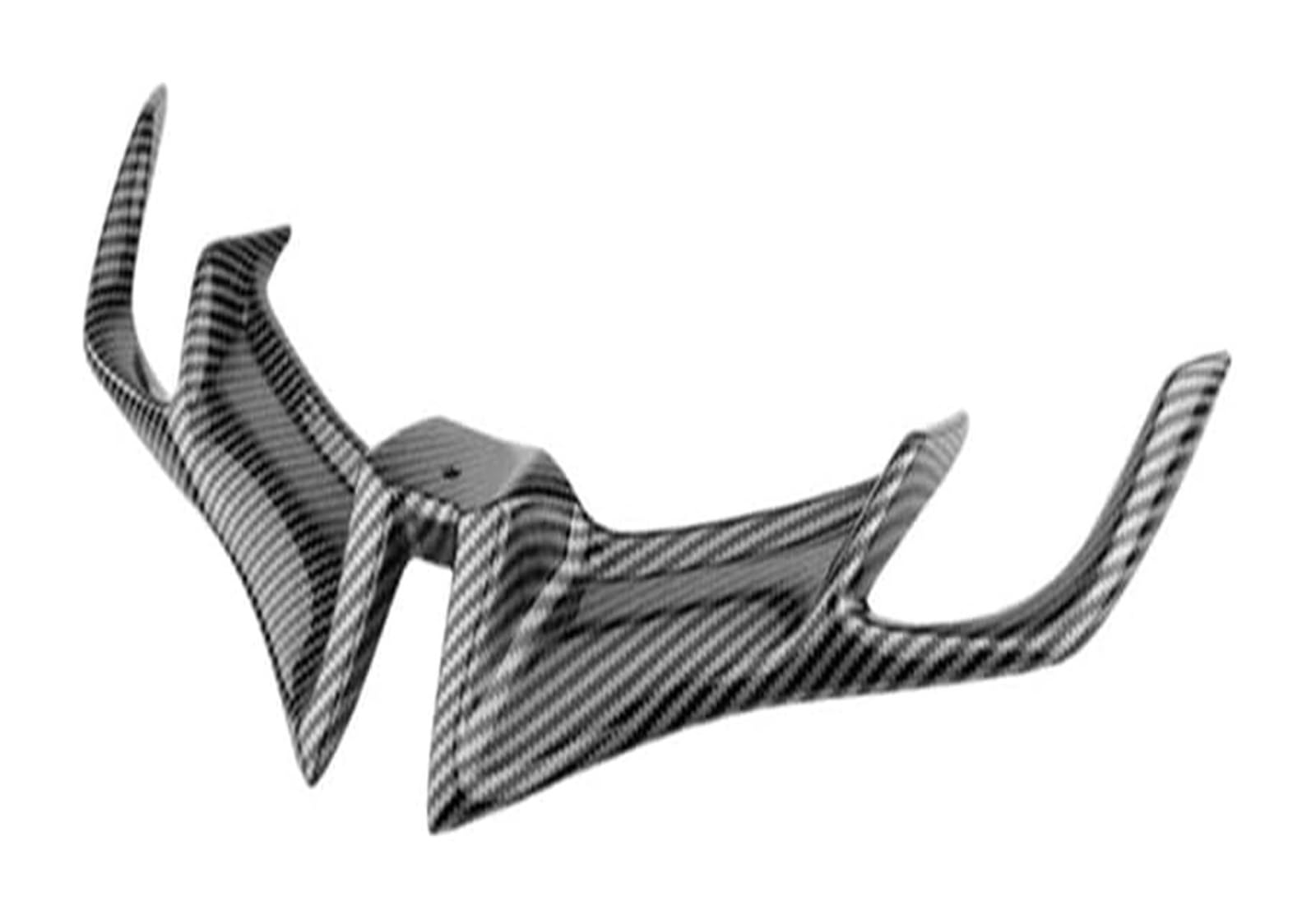 Seitliche Luftkanalabdeckung Motorrad Frontverkleidung Winglets Aerodynamische Flügelabdeckung Trim Spoiler Winglets Verkleidung Seitenluftkanal(Carbon Fiber Pattern) von GPNPCFMFVK