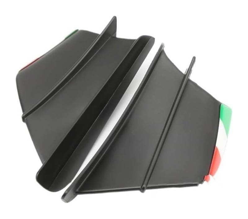 Seitliche Luftkanalabdeckung Motorrad Universal Dynamic Spoiler Winglet Aerodynamischer Flügel Spoiler Modifikation Motorrad Spoiler Wing Seitenluftkanal(B) von GPNPCFMFVK