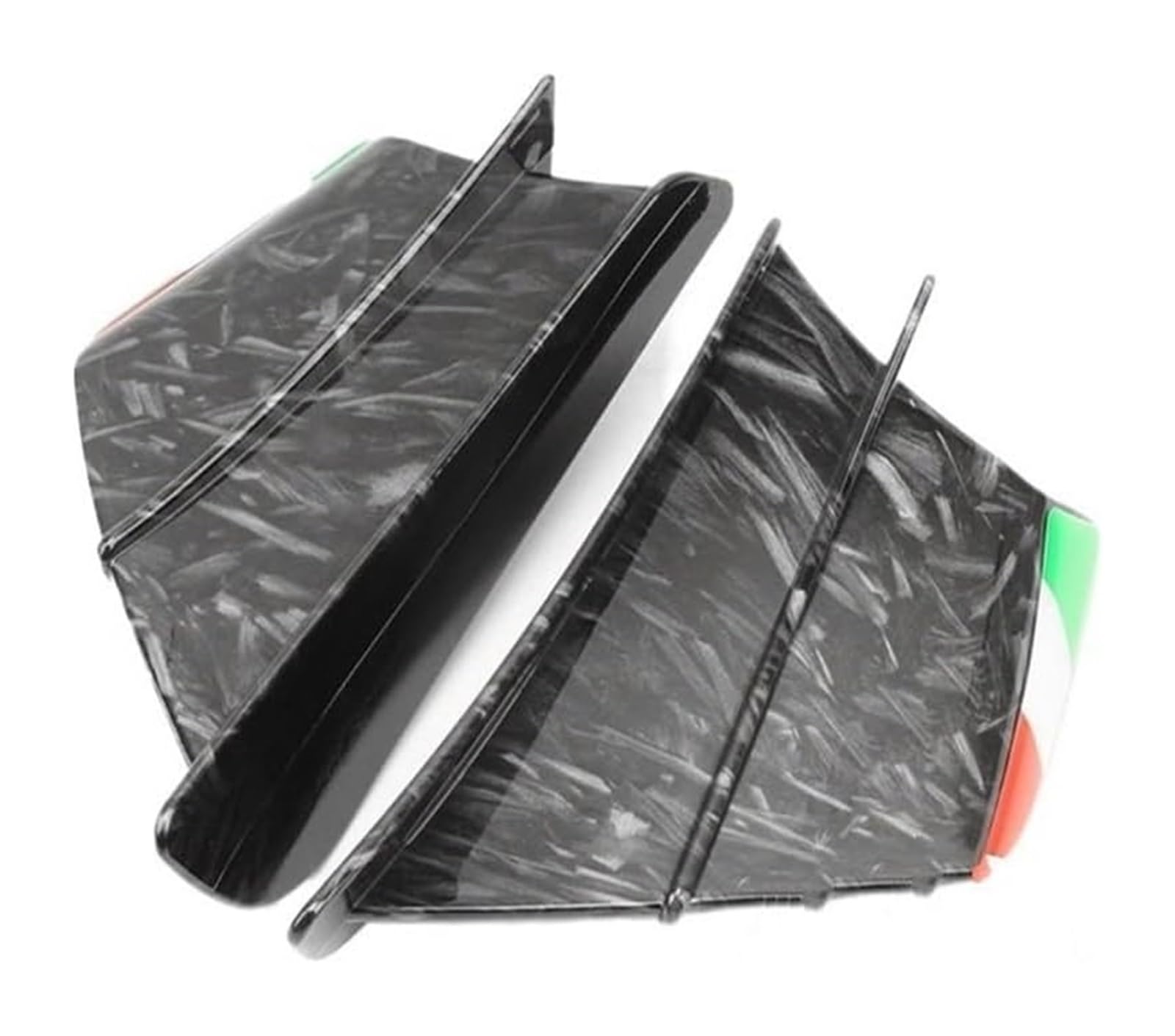 Seitliche Luftkanalabdeckung Motorrad Universal Dynamic Spoiler Winglet Aerodynamischer Flügel Spoiler Modifikation Motorrad Spoiler Wing Seitenluftkanal(C) von GPNPCFMFVK