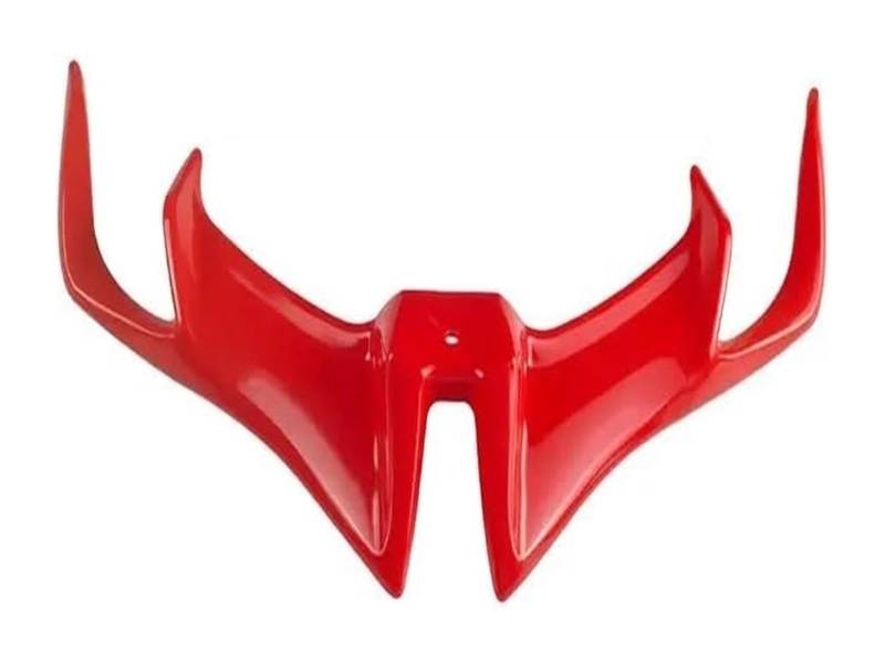 Seitliche Luftkanalabdeckung Motorrad Winglet Aerodynamischer Spoiler Seitenspoiler Dynamischer Flügel Frontverkleidung Winglets Zubehör Seitenluftkanal(rot) von GPNPCFMFVK