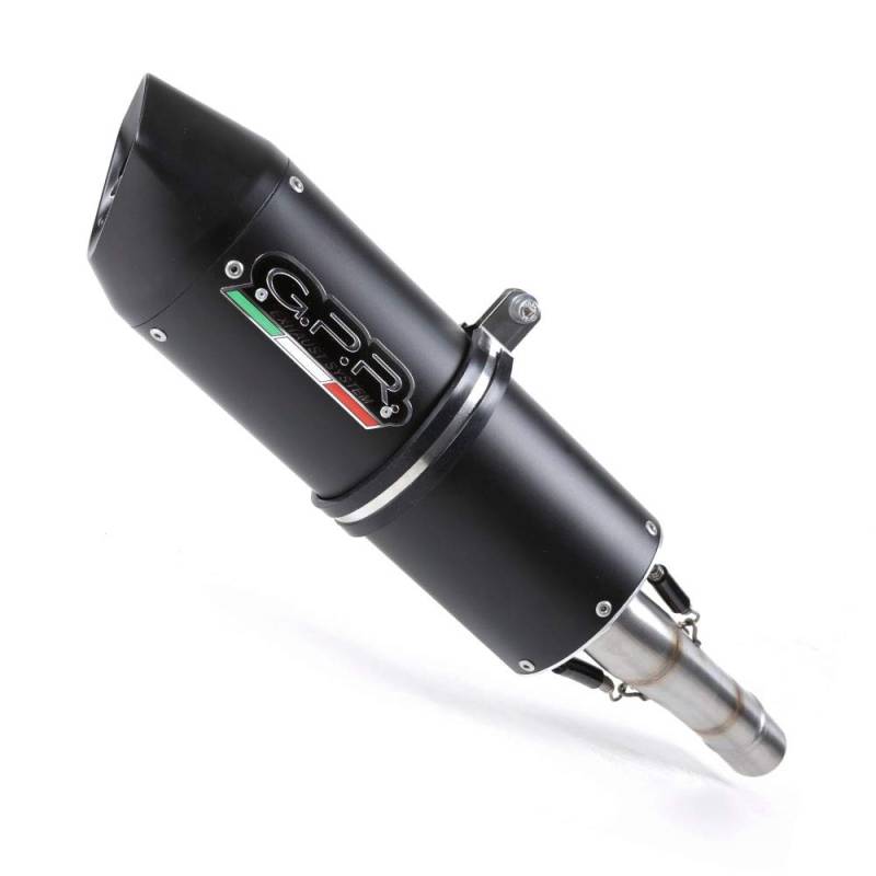 GPR EXHAUST SYSTEM zugelassen mit GPR Furore Evo4 schwarz kompatibel Fantic Motor XMF 125 2021/2022 E5 von GPR