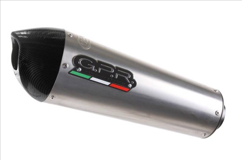 GPR Auspuff für Ducati Supersport S 900 2002 Paar Terminals zugelassen mit Verbindungsstück Serie der EVO Titanium von GPR EXHAUST SYSTEM