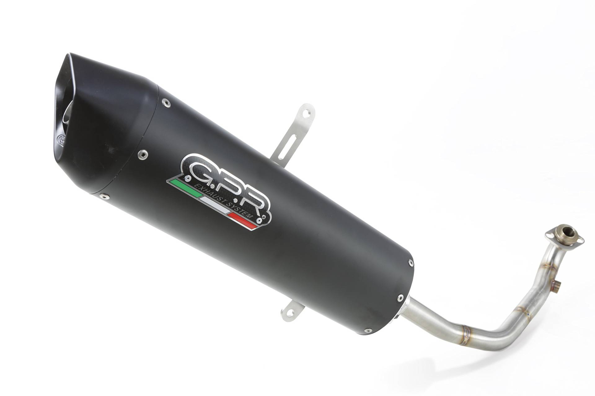 GPR Auspuff für Piaggio Vespa LX – LXV 125 2010/14 Komplettanlage zugelassen für Scooter Serie Furore schwarz von GPR EXHAUST SYSTEM