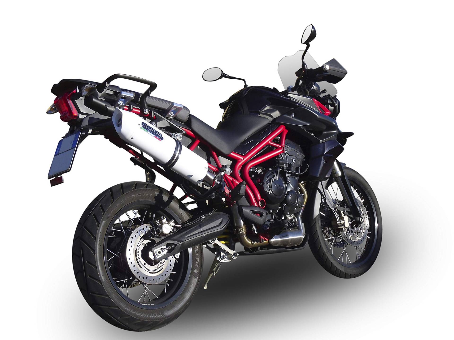 GPR Auspuff für Triumph Tiger 800 – XR – XC – XRX – XCX 2011/16 Terminal zugelassen mit Verbindungsstück Serie Albus Ceramic GPR Auspuff für Triumph Tiger 800 – XR – XC – XRX – XCX 2011/16 Terminal zugelassen mit Verbindungsstück Serie Albus Ceramic von GPR