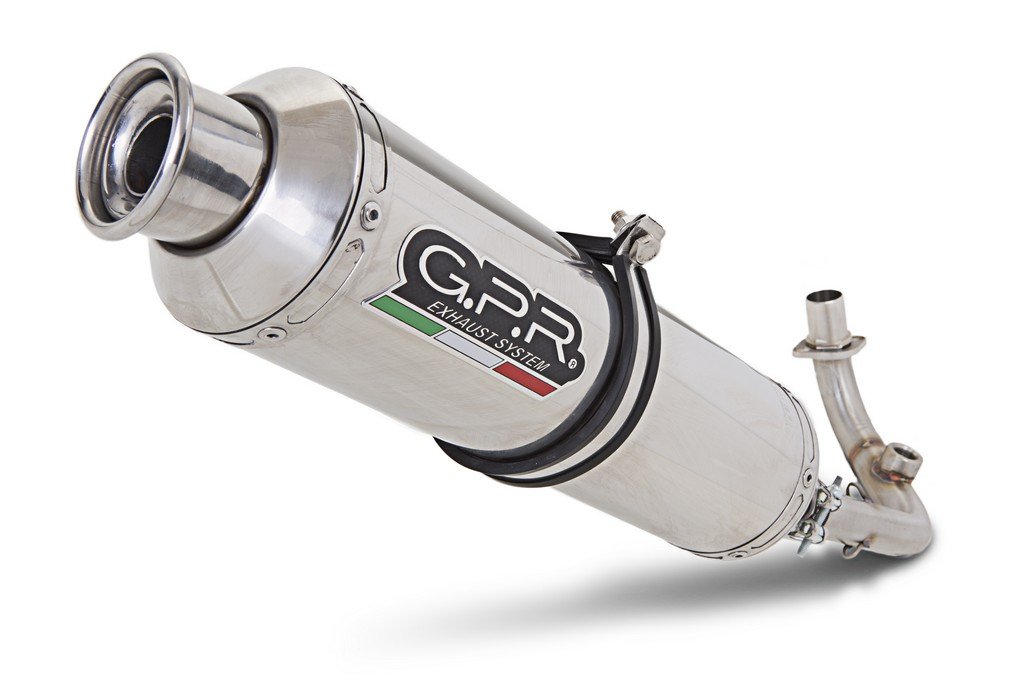 Gpr Komplettanlage Auspuff für Malaguti Madison 150, zugelassen für Roller Reihe 4Road Round Gpr Komplettanlage Auspuff für Malaguti Madison 150, zugelassen für Roller Reihe 4Road Round von GPR