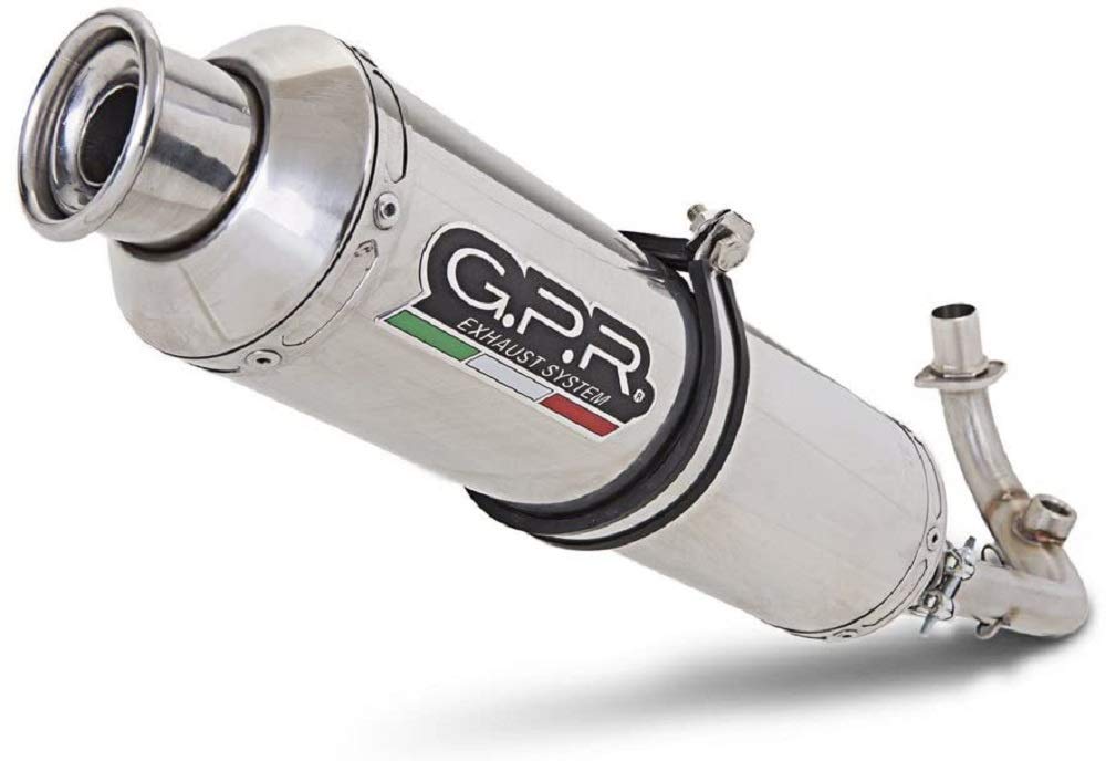 GPR Auspuff für Yamaha X-Max 250 2005/06 Komplettanlage zugelassen für Scooter Serie 4ROAD Round von GPR