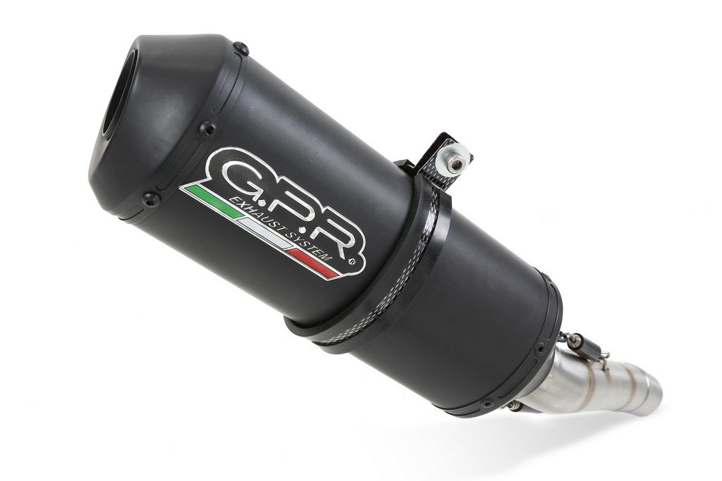 GPR Italia Exhaust Systems Cat.22.GHI V-Strom Dl 650 2004/11 Halbkomplettanlage mit Zulassung und Katalysator aus Gusseisen von GPR Italia