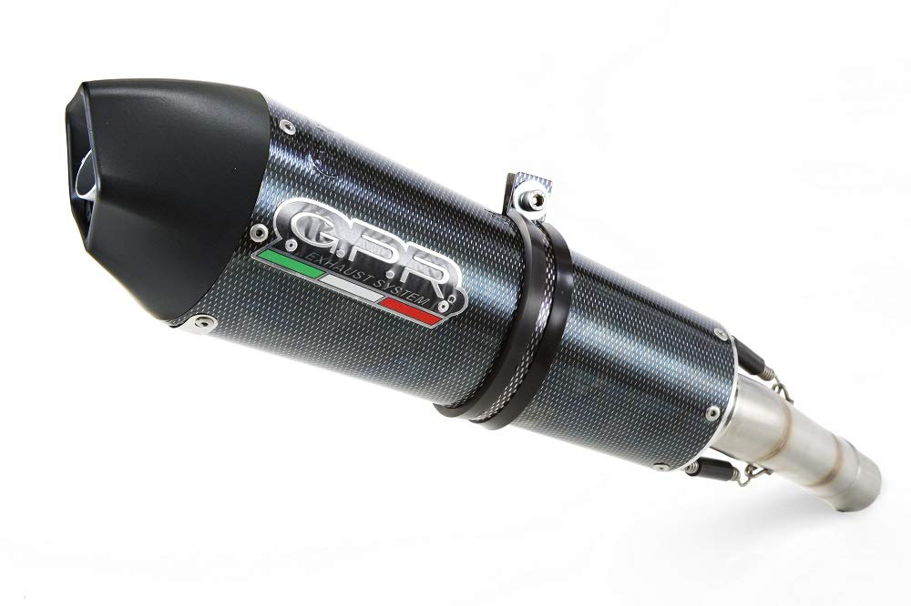 GPR Italia kompatibel mit KTM.68.GPAN.PO zugelassen und Katalysiert mit speziellem Anschluss kompatibel mit KTM Duke 390 2013/16 Gpe Poppy von GPR Italia