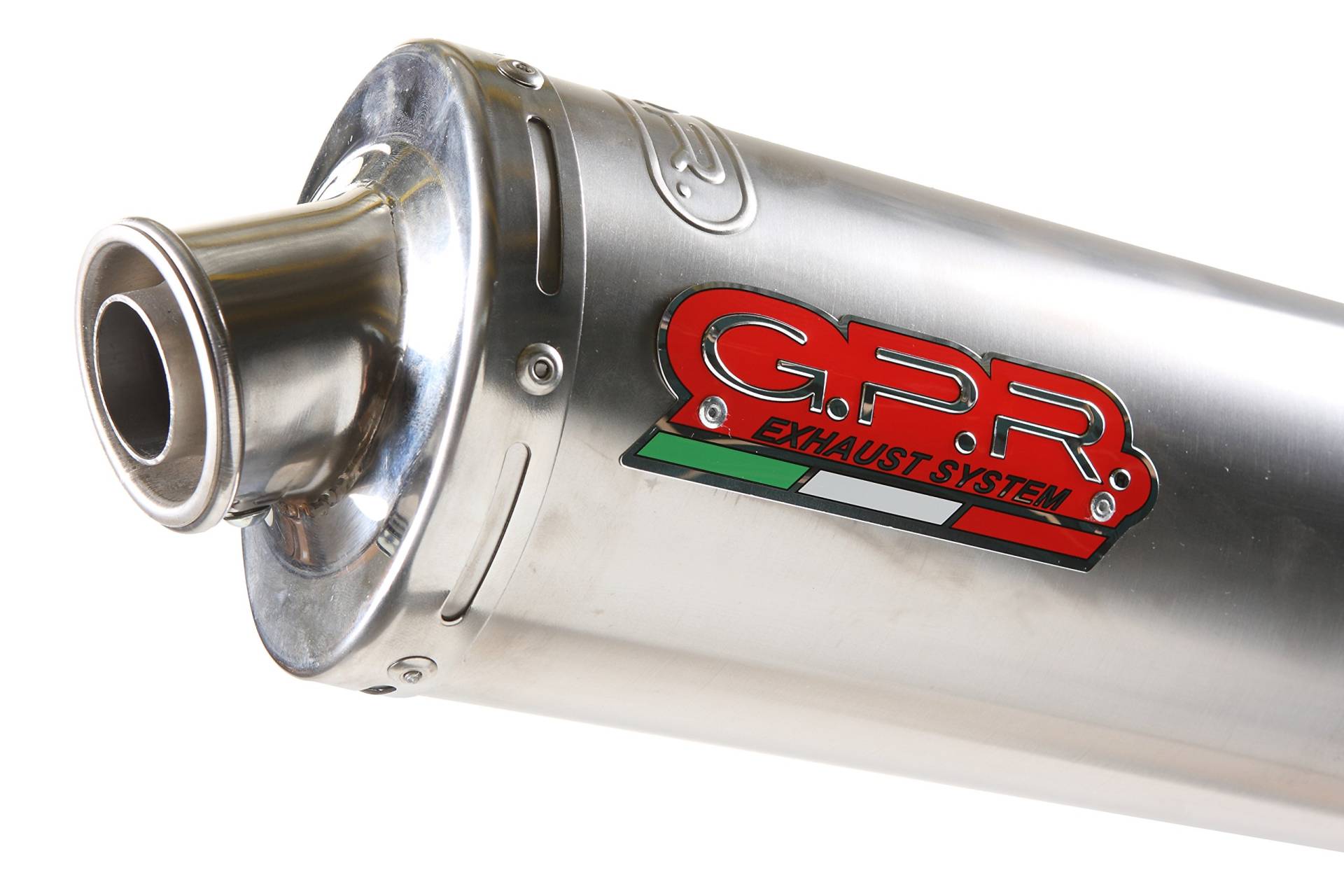 GPR Italia S.31.IT genehmigt mit Schraubanschluss (Flansch) Suzuki Gsx-R 600 2001/05 Inox Tondo / Round von GPR Italia