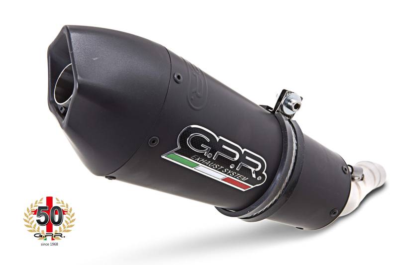 GPR Italia SCOM.42.GPAN.BLT Anlage für Scooter Yamaha T-Max 500 2004/07 Gpe Anniversary Black Titanium von GPR