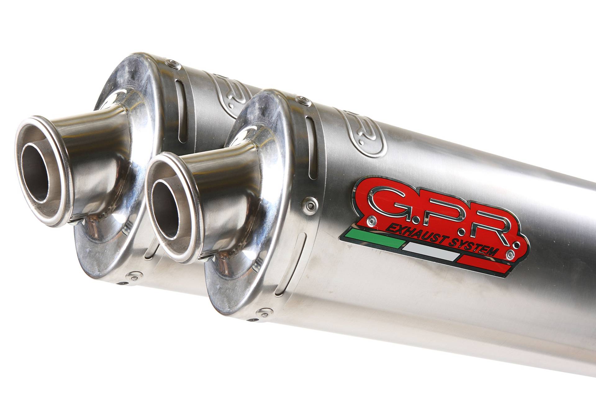 GPR Italien D.120.To Doppelendrohr zugelassen mit Verbindungsstück Ducati Supersport S 750 2001/02 Hoch von GPR Italia