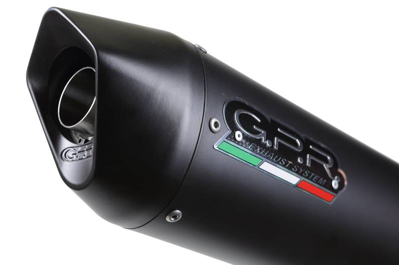 GPR Italia D.99.FUNE genehmigt mit Ducati Diavel 2011/17 Furore Schwarz von GPR