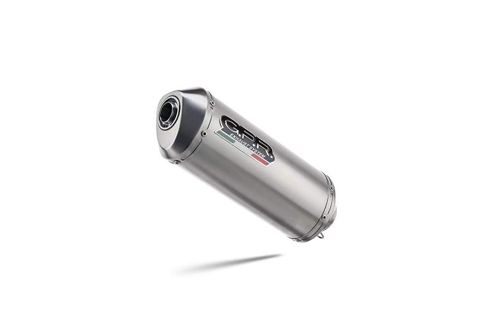 Auspuff der Marke GPR kompatibel mit Moto Morini Seiemmezzo Scr 2022-2024, Satinox, halbvollständiger Auspuff zugelassen, geliefert mit abnehmbarem dB-Killer, Katalysator und Kollektor Auspuff der Marke GPR kompatibel mit Moto Morini Seiemmezzo Scr 2022-2024, Satinox, halbvollständiger Auspuff zugelassen, geliefert mit abnehmbarem dB-Killer, Katalysator und Kollektor von GPR