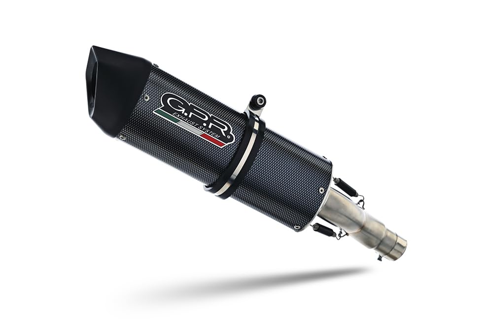 GPR Auspuff kompatibel mit Fantic Motor XMF 125 2021-2023, Furore Evo4 Poppy, zugelassener Auspuff, Schalldämpfer mit abnehmbarem DB-Killer und spezifischem Anschluss GPR Auspuff kompatibel mit Fantic Motor XMF 125 2021-2023, Furore Evo4 Poppy, zugelassener Auspuff, Schalldämpfer mit abnehmbarem DB-Killer und spezifischem Anschluss von GPR