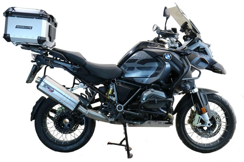 GPR Tech Top Case ALPI-Tech 45 LT kompatibel mit R 1250 GS 2019/2020 e4 Top Case ALPI-Tech 45 LT, Silberfarben mit spezieller Platte, Fassungsvermögen 45 Liter GPR Tech Top Case ALPI-Tech 45 LT kompatibel mit R 1250 GS 2019/2020 e4 Top Case ALPI-Tech 45 LT, Silberfarben mit spezieller Platte, Fassungsvermögen 45 Liter von GPR