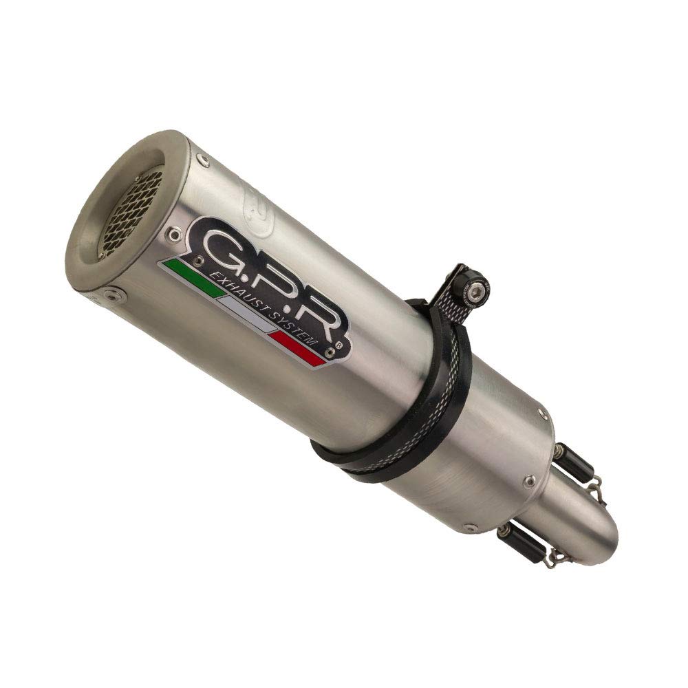 Homologierte auspuff mit verbindungsrohr und katalysator GPR M3 Inox Kompatibel mit Kawasaki Er 6 N - F 2005/11 Homologierte auspuff mit verbindungsrohr und katalysator GPR M3 Inox Kompatibel mit Kawasaki Er 6 N - F 2005/11 von GPR