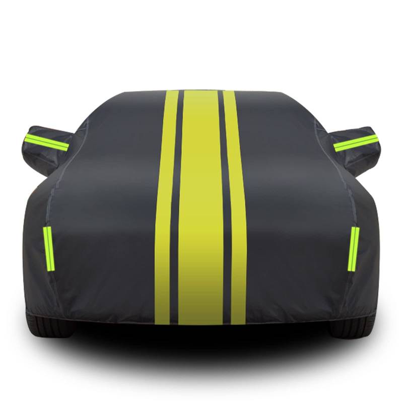 Autoabdeckung für Peugeot E-208 GT/GT Line/GT Premium/GT Pack Schneeschutz-Autoabdeckung Allwetterschutz Winddichte Abdeckungen Kratzfester Schutz GQCSF2201008(Color:Q,Size:GT Pack) von GQCSF