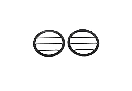Auto Nebelscheinwerfer Abdeckung, Nebelscheinwerfer Guard dekorative Trim für Suzuki Jimny 2007-2017 (Schwarz C) von GQDGCU