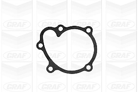 Graf Wasserpumpe, Motorkühlung [Hersteller-Nr. PA1077] für Opel von GRAF