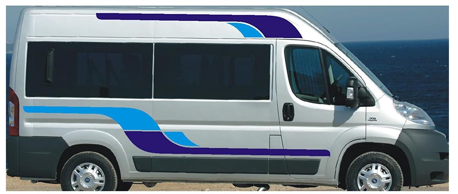 GRAFIC Aufkleber Set Wohnmobil RV Motorhome Camper Van Wohnwagen Anhänger Full Kit für Wohnmobil - KOMPLETTES KIT - Grafiken 12C, Standard GRAFIC Aufkleber Set Wohnmobil RV Motorhome Camper Van Wohnwagen Anhänger Full Kit für Wohnmobil - KOMPLETTES KIT - Grafiken 12C, Standard von GRAFIC