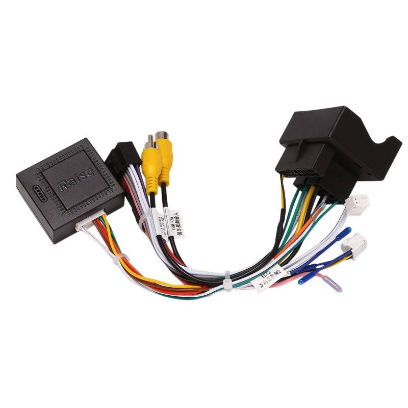 GRARRO Auto Radio Audio 16 PIN Android Power Kabelbaum Adapter + Canbus Box für 3008/2008/ C4/C3 XR/C5/DS6 von GRARRO