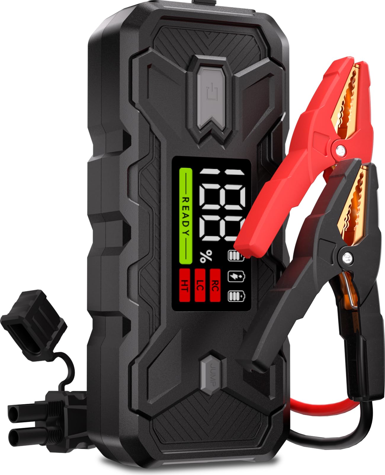Booster Auto Starthilfe Powerbank 3000A: Starthilfegerät 12V für 8,0L Benzin & Diesel Motor, Jump Starter mit intelligenten Starthilfekabeln & integriertem Sicherheitssystem, PD65W Schnellladung & LED Booster Auto Starthilfe Powerbank 3000A: Starthilfegerät 12V für 8,0L Benzin & Diesel Motor, Jump Starter mit intelligenten Starthilfekabeln & integriertem Sicherheitssystem, PD65W Schnellladung & LED von GREEN KEEPER
