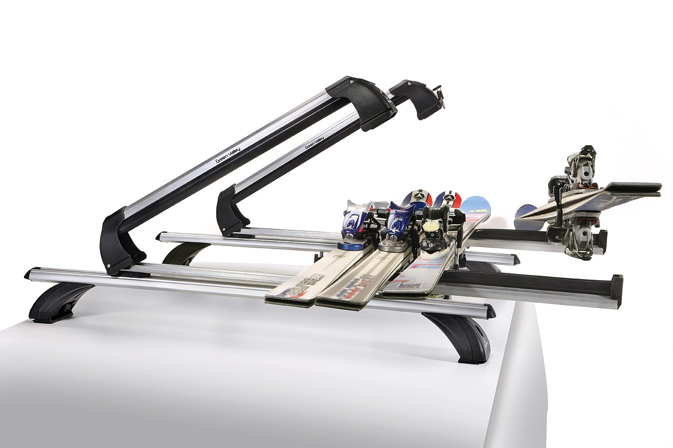 GREENVALLE 160510 Easy Snow Rider - Porte Ski Sliding Aluminium GREENVALLE 160510 Easy Snow Rider - Porte Ski Sliding Aluminium von Green Valley
