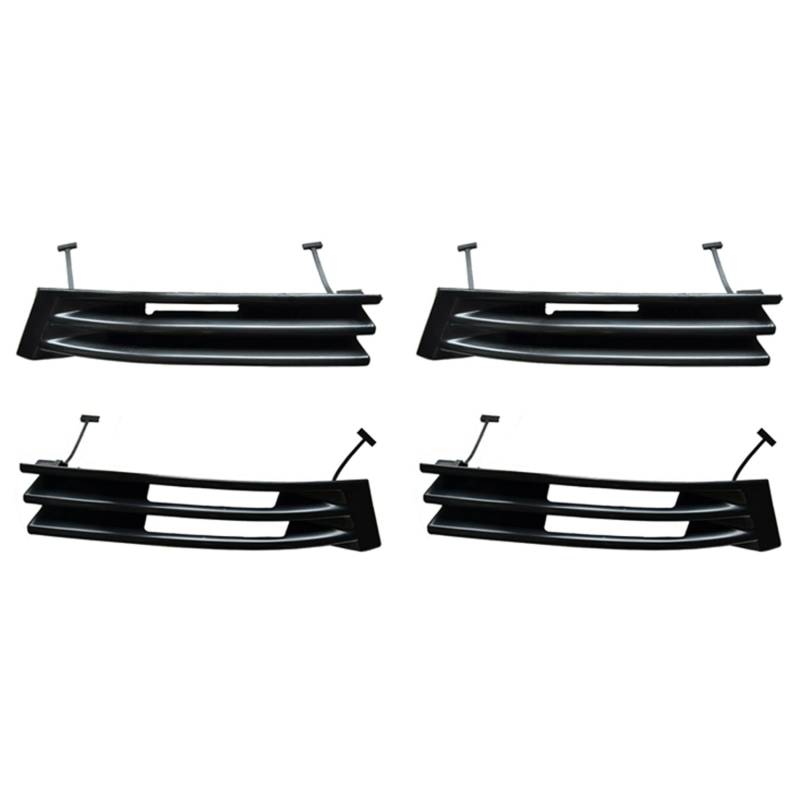 GREOHNMPAW 2X Lüftungs Gitter Stoß Stange Unterer KüHler Grill Innen L/R für W202 S202 C- 1993-1997 2028800105 2028800405 von GREOHNMPAW