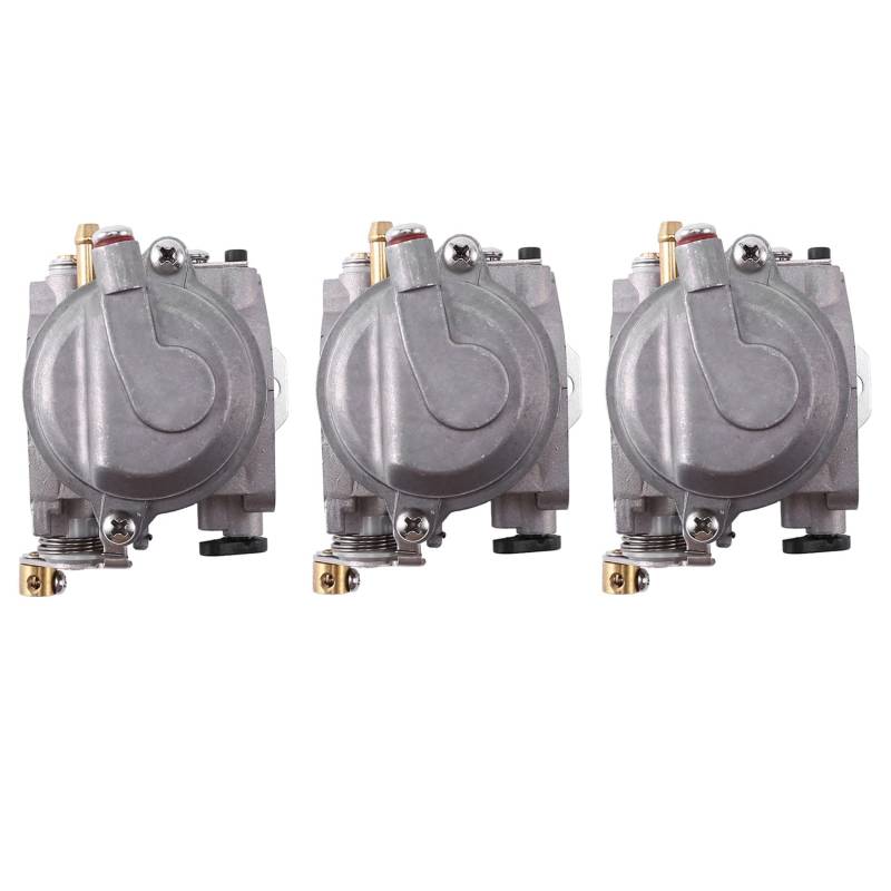 GREOHNMPAW 3X F4-04140000 Vergaser für Parsun Makara 4-Stroke F4 F5 BM 4Hp 5Hp Boot Außen Border von GREOHNMPAW