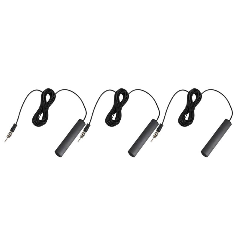 GREOHNMPAW 3X Universal Auto Stereo AM FM Radio Dipol Antenne für Fahrzeug Auto von GREOHNMPAW