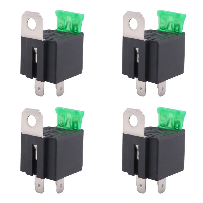 GREOHNMPAW 4X 12V 30A 4 Pin SPST Auto KFZ Relais Schliesser Oeffner Schalter Umschalter von GREOHNMPAW