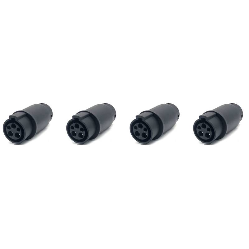 GREOHNMPAW 4X EVSE EV Adapter 32A J1772 Typ 1 Auf Typ 2 Stecker EV Adapter, Ladeanschluss für Elektroautos von GREOHNMPAW