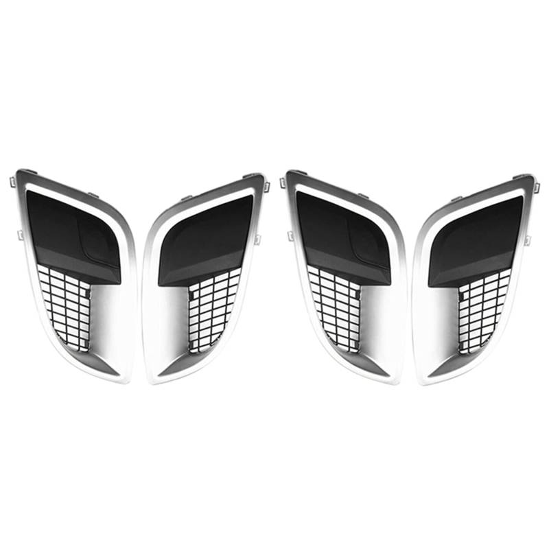 GREOHNMPAW 4X für Regal GS 2012-2017 Auto Scheinwerfer Kühler Grill Anhänger Abdeckung Vorder Stoßstange Licht Grill Racing Grills von GREOHNMPAW