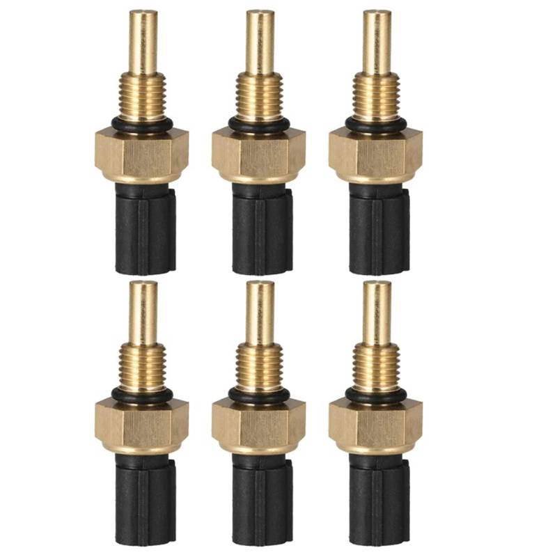 GREOHNMPAW 6X Motor Wasser Kuehlmittel Temperatur Sensor Temp Sensor Fuer Accord 37870-Plc-004 37870-Raa-A01 von GREOHNMPAW
