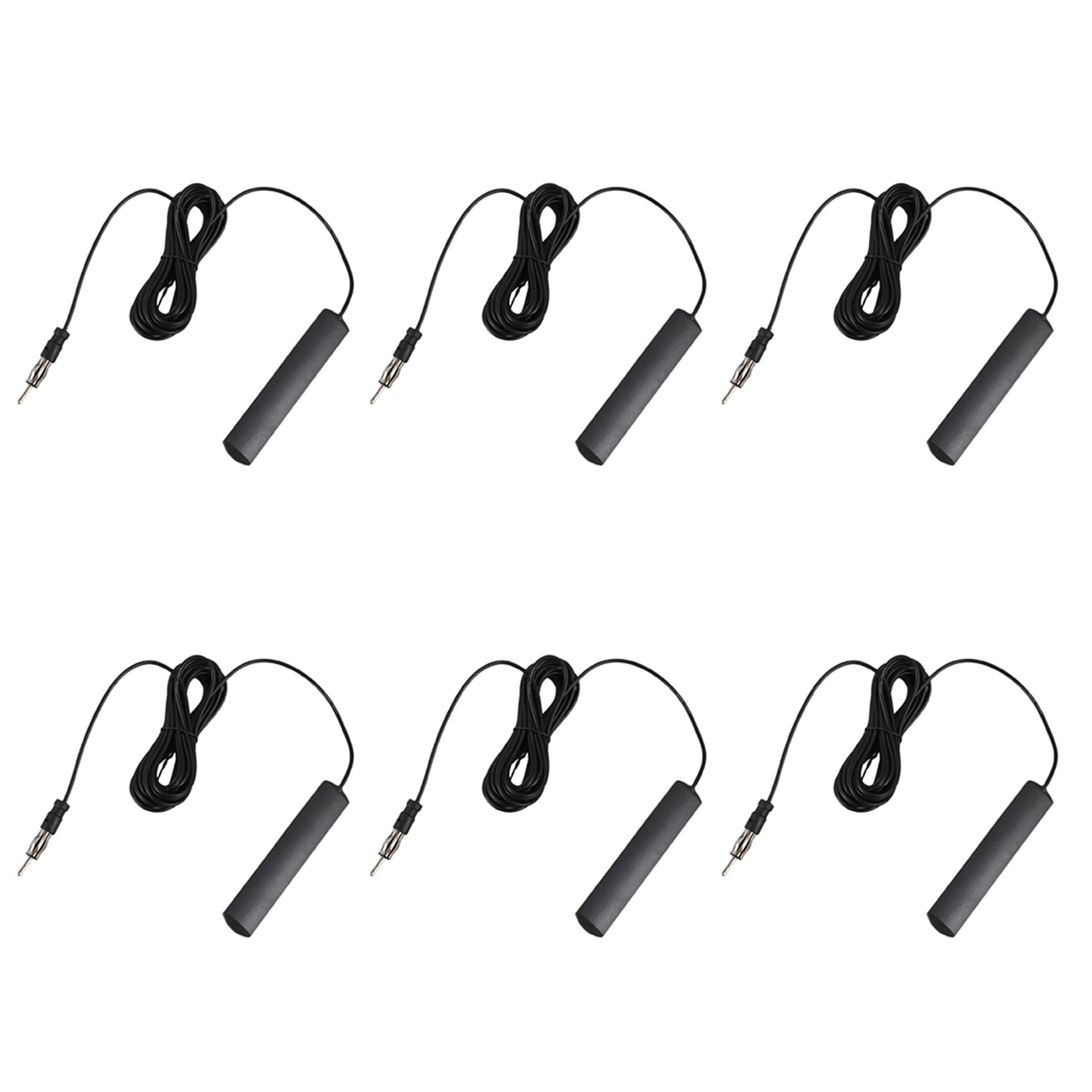 GREOHNMPAW 6X Universal Auto Stereo AM FM Radio Dipol Antenne für Fahrzeug Auto GREOHNMPAW 6X Universal Auto Stereo AM FM Radio Dipol Antenne für Fahrzeug Auto von GREOHNMPAW
