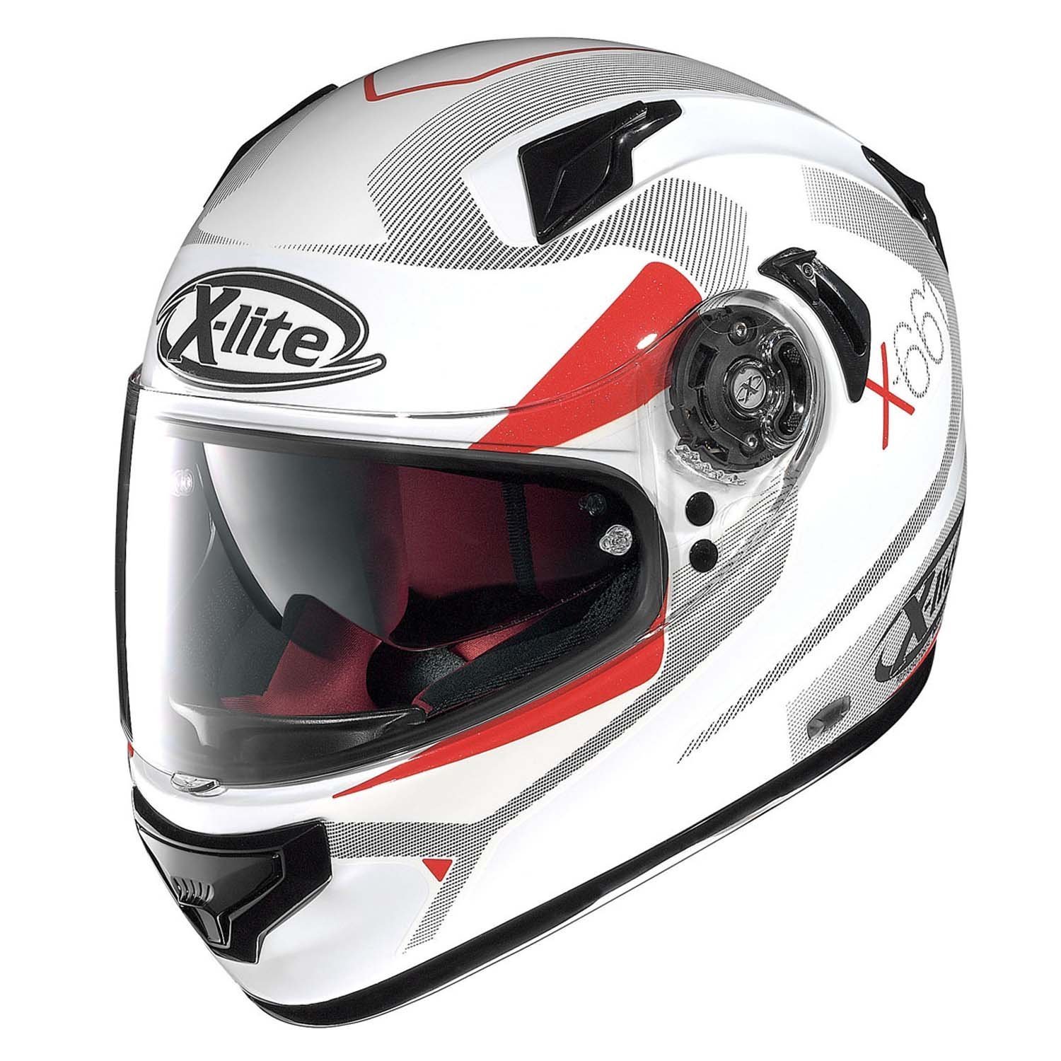 X-lite X-661 Point Croix Integralhelm Motorrad Verbundfaser n-com - Weiss rot Größe M X-lite X-661 Point Croix Integralhelm Motorrad Verbundfaser n-com - Weiss rot Größe M von GREX