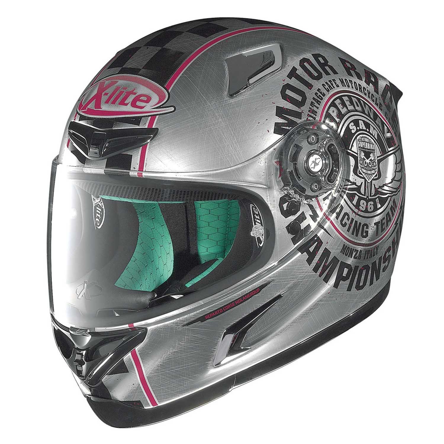 X-lite X-802RR Cafe Club Integralhelm Motorrad Verbundfaser - Chrom Größe XL X-lite X-802RR Cafe Club Integralhelm Motorrad Verbundfaser - Chrom Größe XL von GREX
