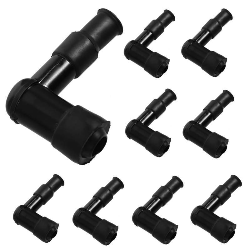 GRIRIW 10Stücke Zündkerzenkappen für Motorräder Hochwertige Zündkerzenstecker Langlebig und Einfach zu Installieren Kompatibel mit Verschiedenen Marken von GRIRIW