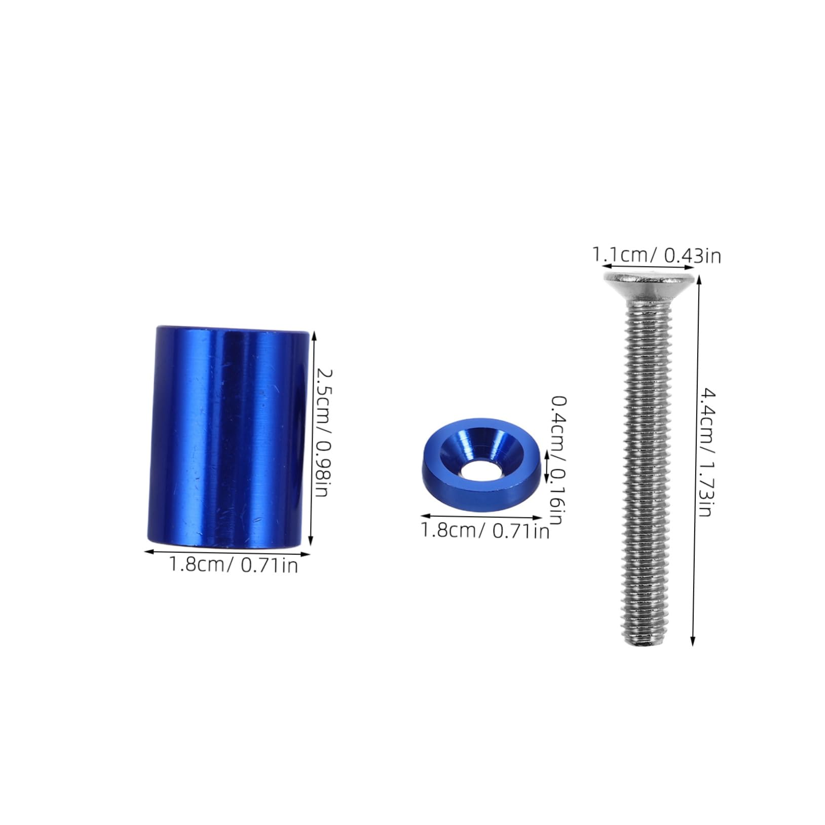 GRIRIW 1Satz Hauben Abstandshalter Riser Kit Aluminiumlegierung für Verbesserte Motorbelüftung für Verschiedene Fahrzeuge Optimiert die Kühlung GRIRIW 1Satz Hauben Abstandshalter Riser Kit Aluminiumlegierung für Verbesserte Motorbelüftung für Verschiedene Fahrzeuge Optimiert die Kühlung von GRIRIW